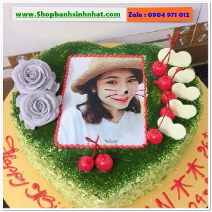 Bánh Sinh Nhật Trà Xanh - VL106